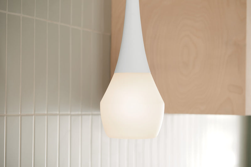 Kichler 52529WH One Light Pendant, White (4)