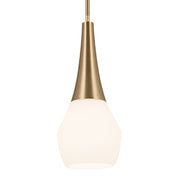 Kichler 52529CPZ One Light Pendant, Champagne Bronze (3)
