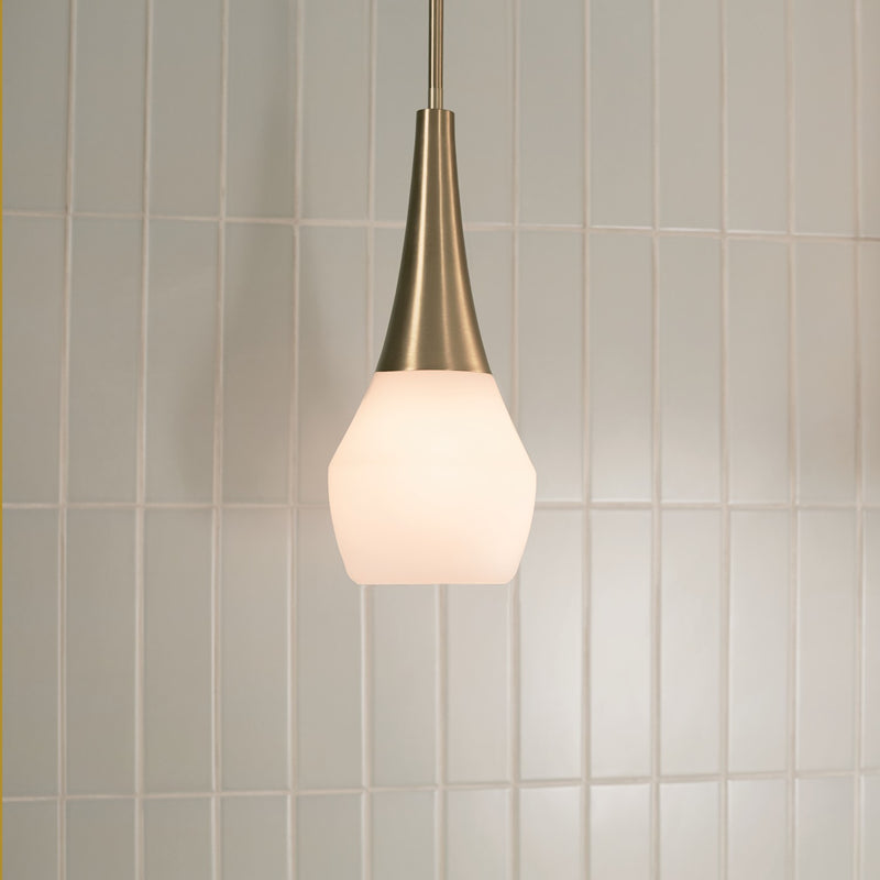 Kichler 52529CPZ One Light Pendant, Champagne Bronze (4)