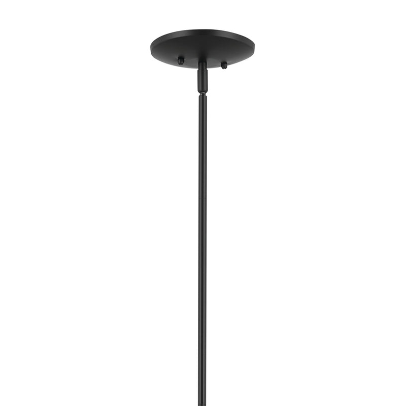 Kichler 52528BK Eight Light Chandelier, Black (2)