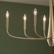 Kichler 52528CPZ Eight Light Chandelier, Champagne Bronze (5)