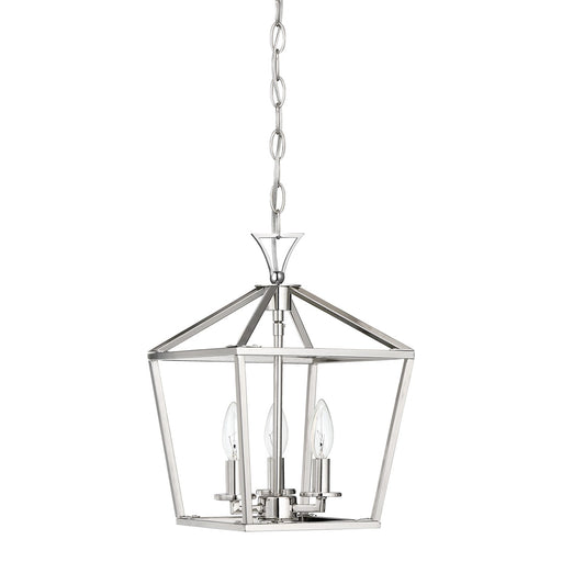 Savoy House 3-420-3-109 Three Light Pendant, Polished Nickel (2)