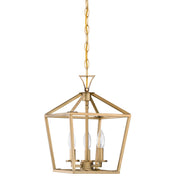 Savoy House 3-420-3-322 Three Light Pendant, Warm Brass (2)