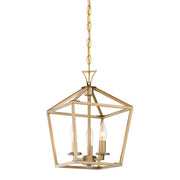 Savoy House 3-420-3-322 Three Light Pendant, Warm Brass (3)