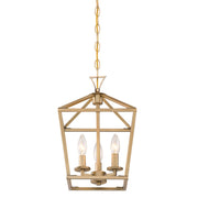 Savoy House 3-420-3-322 Three Light Pendant, Warm Brass (5)