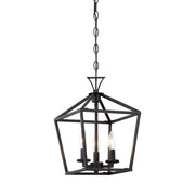 Savoy House 3-420-3-89 Three Light Pendant, Matte Black (3)