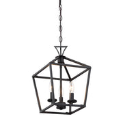 Savoy House 3-420-3-89 Three Light Pendant, Matte Black (4)