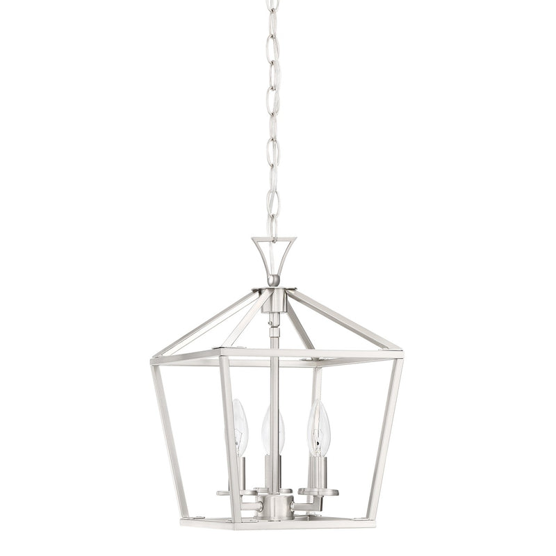 Savoy House 3-420-3-SN Three Light Pendant, Satin Nickel (2)