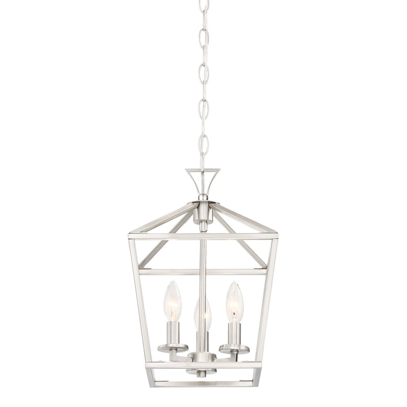 Savoy House 3-420-3-SN Three Light Pendant, Satin Nickel (5)