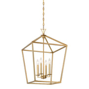 Savoy House 3-421-4-322 Four Light Pendant, Warm Brass (3)