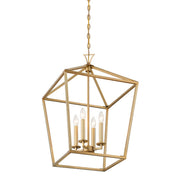 Savoy House 3-421-4-322 Four Light Pendant, Warm Brass (4)