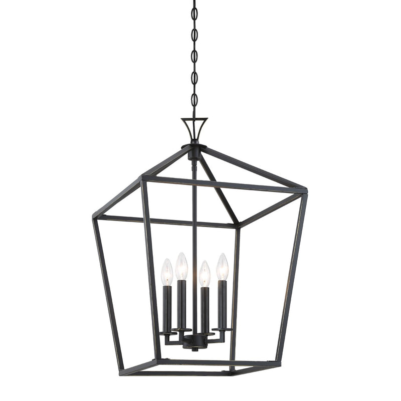 Savoy House 3-421-4-44 Four Light Pendant, Classic Bronze (3)