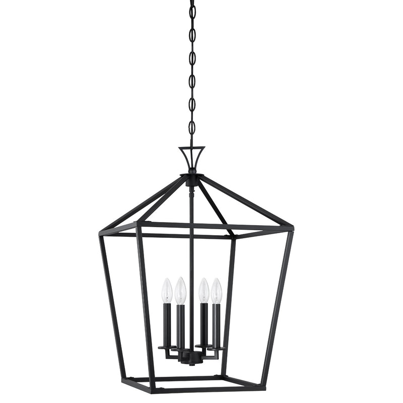 Savoy House 3-421-4-89 Four Light Pendant, Matte Black (2)