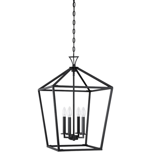 Savoy House 3-421-4-89 Four Light Pendant, Matte Black (2)