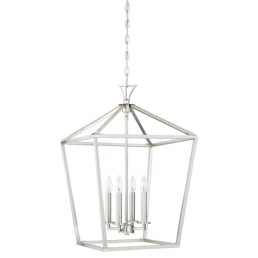 Savoy House 3-421-4-SN Four Light Pendant, Satin Nickel (2)