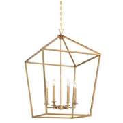 Savoy House 3-422-6-322 Six Light Pendant, Warm Brass (3)