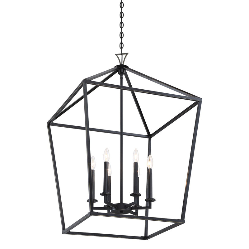Savoy House 3-422-6-44 Six Light Pendant, Classic Bronze (4)