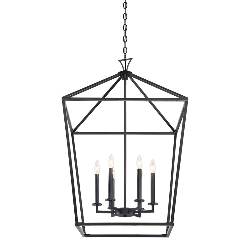 Savoy House 3-422-6-44 Six Light Pendant, Classic Bronze (5)