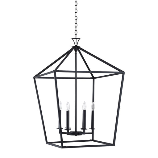 Savoy House 3-422-6-89 Six Light Pendant, Matte Black (2)