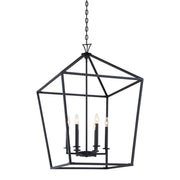 Savoy House 3-422-6-89 Six Light Pendant, Matte Black (3)