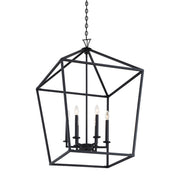 Savoy House 3-422-6-89 Six Light Pendant, Matte Black (4)