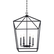 Savoy House 3-422-6-89 Six Light Pendant, Matte Black (5)