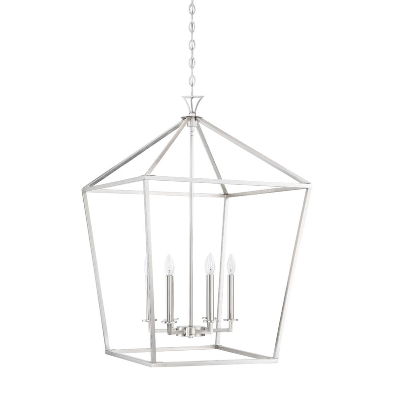 Savoy House 3-422-6-SN Six Light Pendant, Satin Nickel (2)