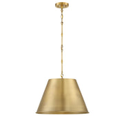 Savoy House 7-231-1-322 One Light Pendant, Warm Brass (2)