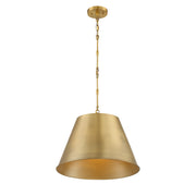 Savoy House 7-231-1-322 One Light Pendant, Warm Brass (4)