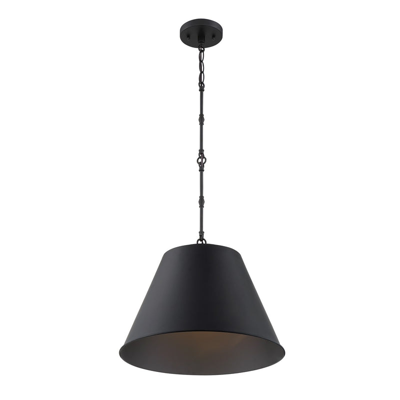 Savoy House 7-231-1-89 One Light Pendant, Matte Black (4)