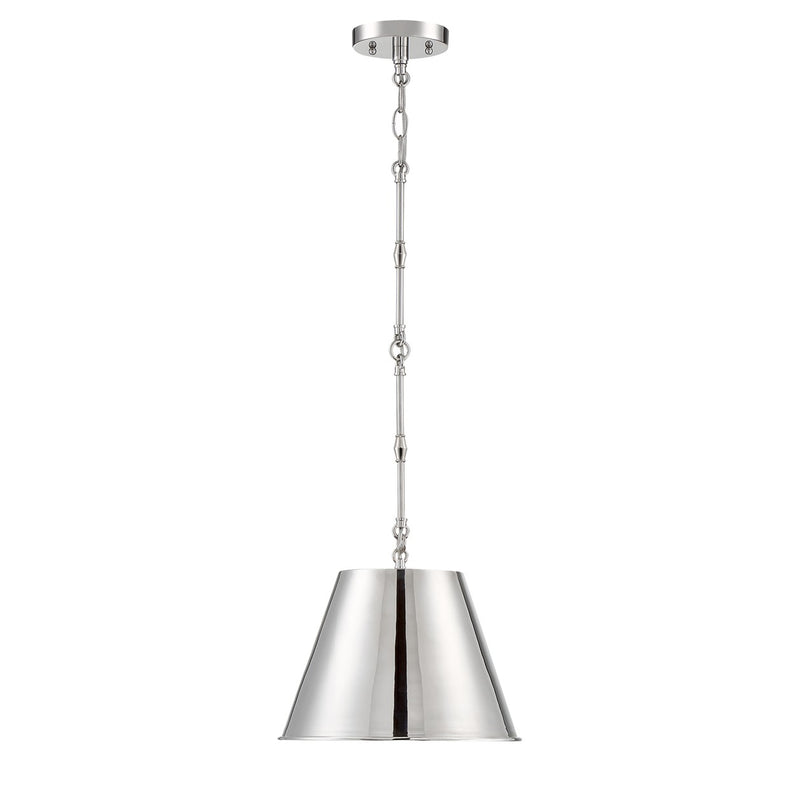 Savoy House 7-232-1-109 One Light Pendant, Polished Nickel (3)