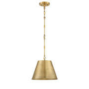 Savoy House 7-232-1-322 One Light Pendant, Warm Brass (2)