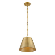 Savoy House 7-232-1-322 One Light Pendant, Warm Brass (4)