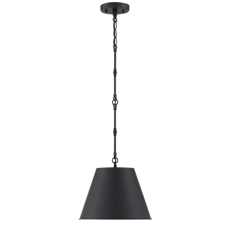 Savoy House 7-232-1-89 One Light Pendant, Matte Black (3)