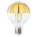 Bulbrite 776923 Light Bulb Half Gold Alternate Image.jpg