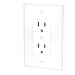 American Lighting SPKPL-OUTLETW-2S-WH Smart Wall Outlet Alternate Image 2.jpg