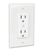 American Lighting SPKPL-OUTLETW-2S-WH Smart Wall Outlet Main Image.jpg