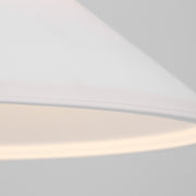 Visual Comfort Studio DJP1091BS Belcarra One Light Pendant, Brushed Steel Alternate Image.jpg