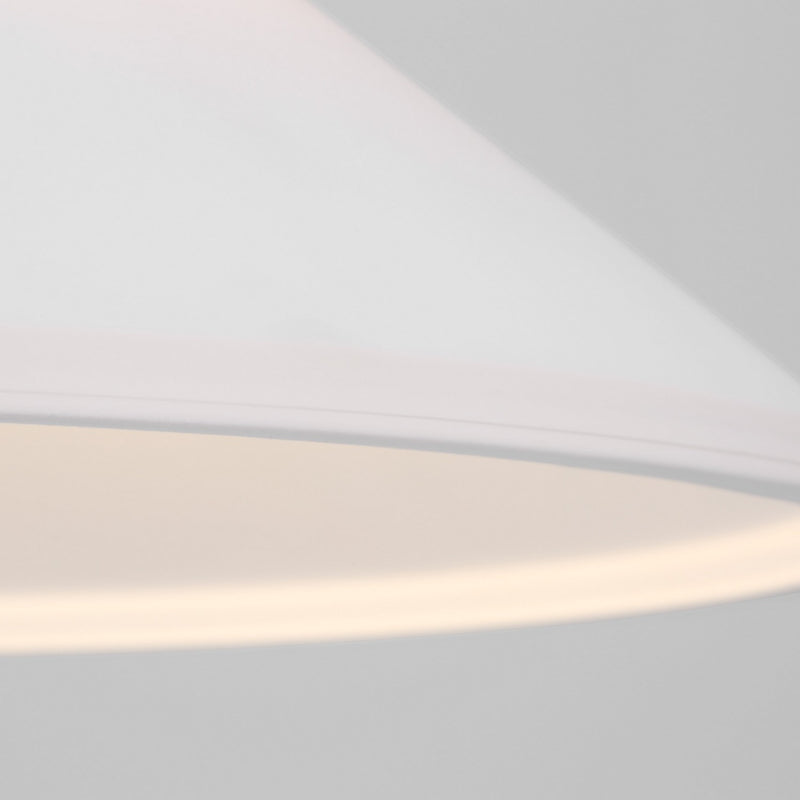 Visual Comfort Studio DJP1091BS Belcarra One Light Pendant, Brushed Steel Alternate Image.jpg