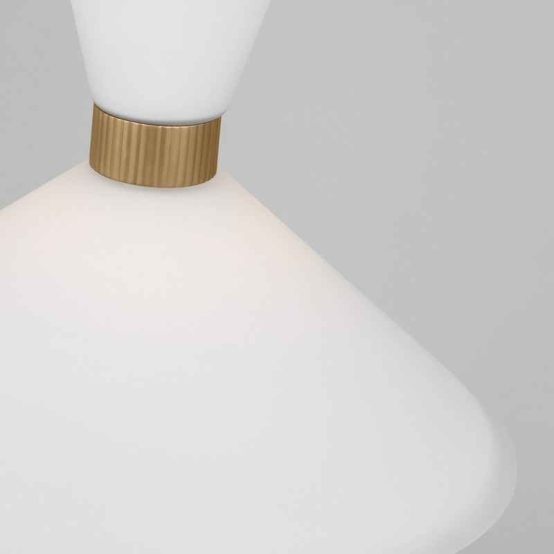 Visual Comfort Studio DJP1091SB Belcarra One Light Pendant, Satin Brass Alternate Image.jpg