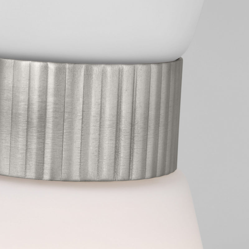 Visual Comfort Studio DJP1101BS Belcarra One Light Pendant, Brushed Steel Alternate Image.jpg