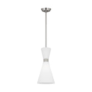 Visual Comfort Studio DJP1101BS Belcarra One Light Pendant, Brushed Steel Alternate Image 4.jpg