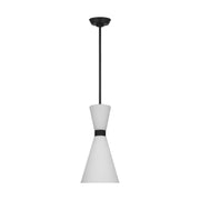 Visual Comfort Studio DJP1101MBK Belcarra One Light Pendant, Midnight Black Alternate Image 3.jpg