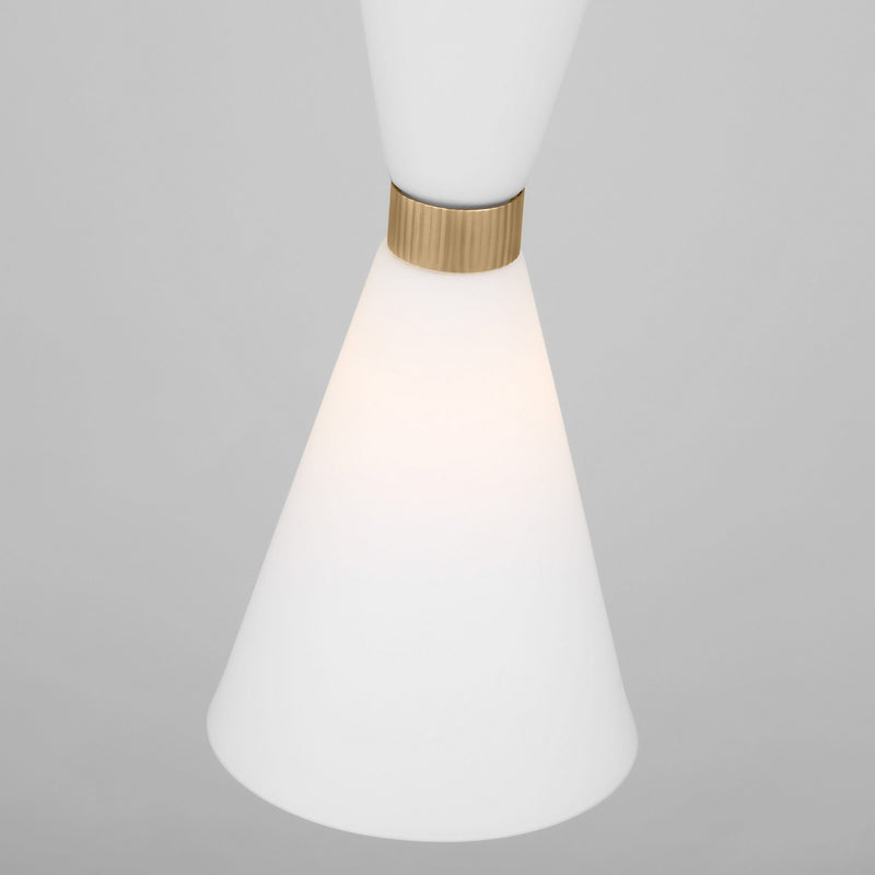 Visual Comfort Studio DJP1101SB Belcarra One Light Pendant, Satin Brass Alternate Image 2.jpg