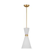 Visual Comfort Studio DJP1101SB Belcarra One Light Pendant, Satin Brass Alternate Image 3.jpg