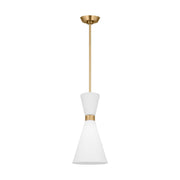 Visual Comfort Studio DJP1101SB Belcarra One Light Pendant, Satin Brass Alternate Image 4.jpg