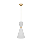 Visual Comfort Studio DJP1101SB Belcarra One Light Pendant, Satin Brass Alternate Image.jpg