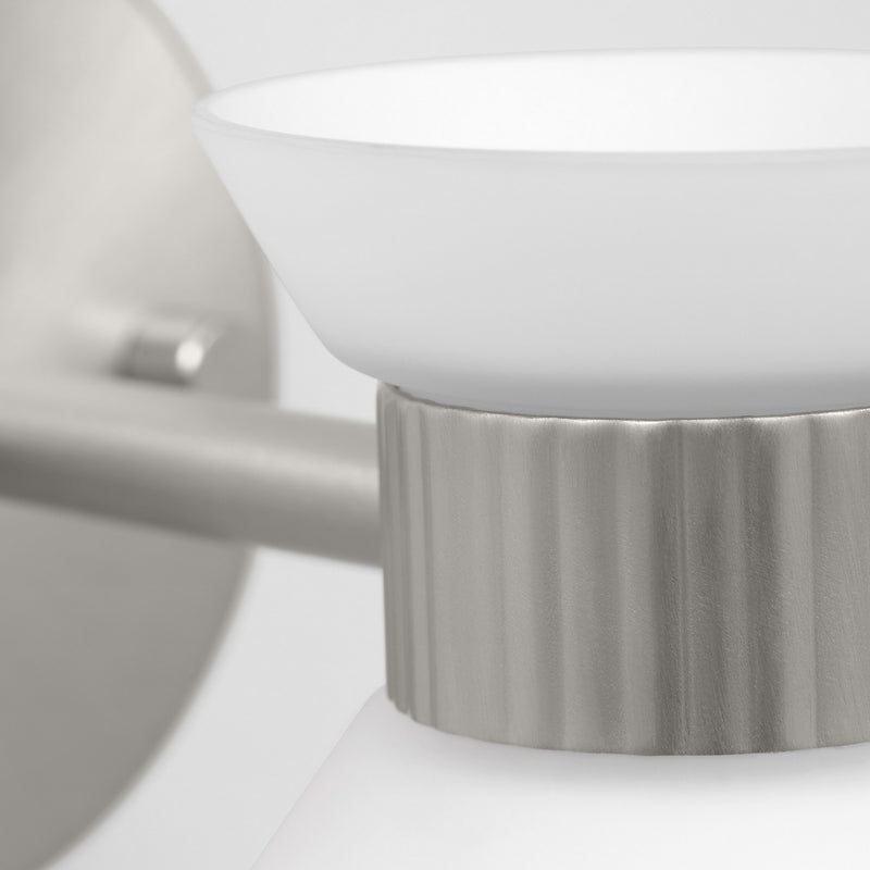 Visual Comfort Studio DJV1011BS Belcarra One Light Wall Sconce, Brushed Steel Alternate Image 3.jpg
