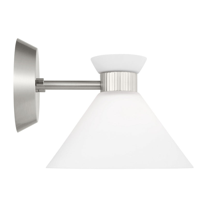 Visual Comfort Studio DJV1011BS Belcarra One Light Wall Sconce, Brushed Steel Alternate Image 6.jpg