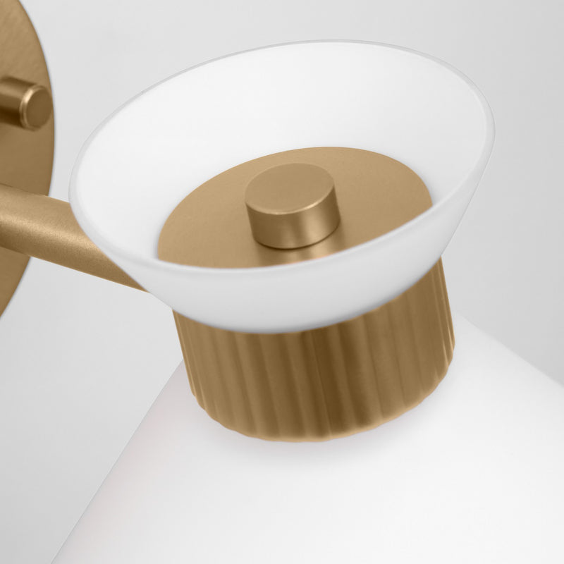 Visual Comfort Studio DJV1011SB Belcarra One Light Wall Sconce, Satin Brass Alternate Image 3.jpg